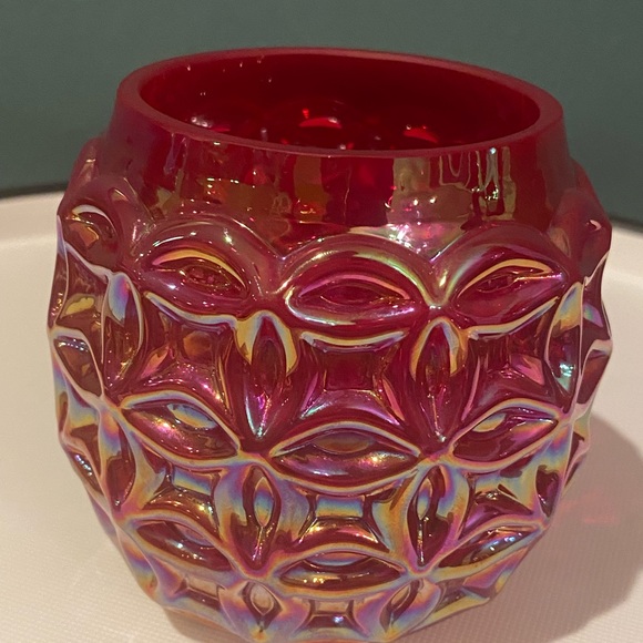 Glass Eye Studio Sea Haven Cherry Blossom Votive Hand Blown - Picture 4 of 8